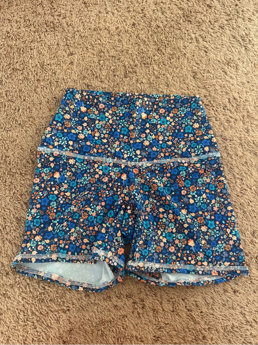 Whiskini bikinis floral shorts swimwear size small